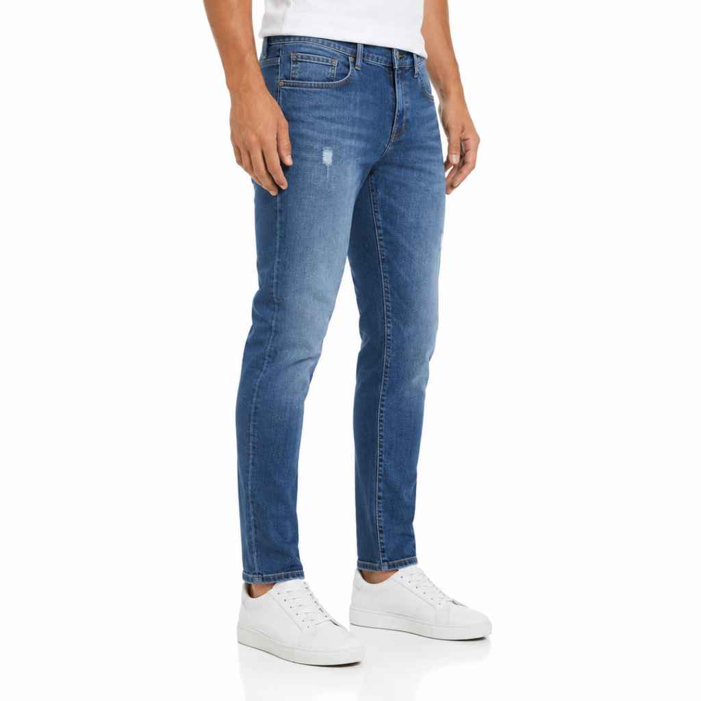 Men's Modern Slim-Fit Jeans(INSIDE)