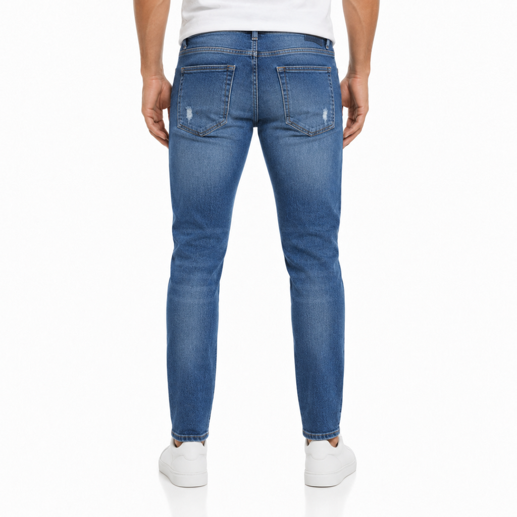 Men's Modern Slim-Fit Jeans(INSIDE)