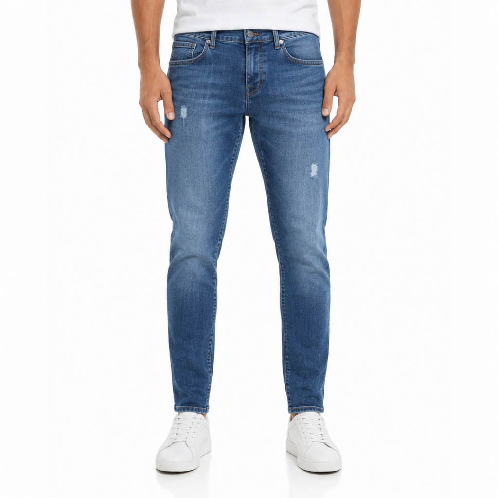 Men's Modern Slim-Fit Jeans(INSIDE)