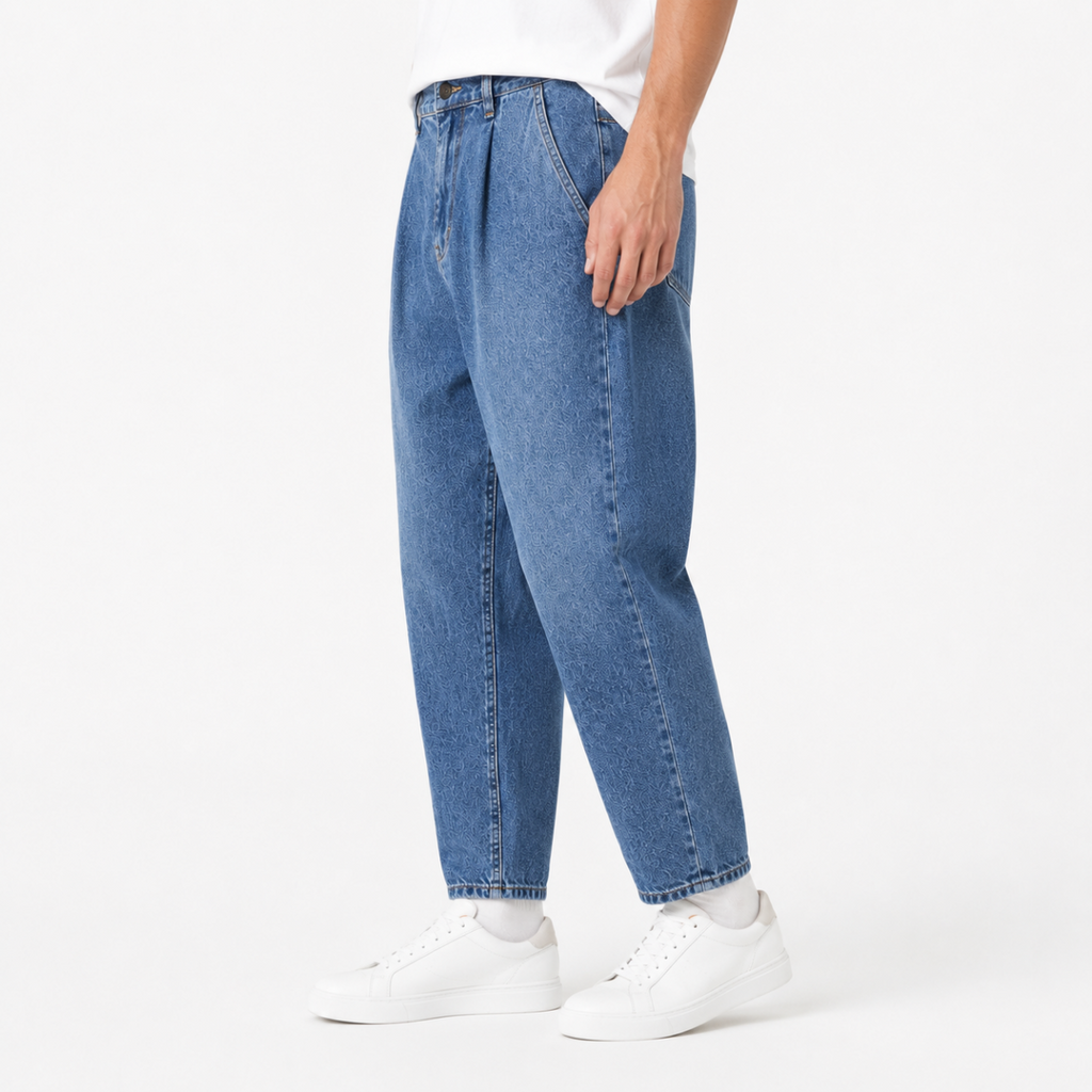 Boyfriend Pleated Loose-Fit Jean(INSIDE)