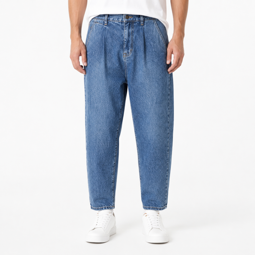 Boyfriend Pleated Loose-Fit Jean(INSIDE)