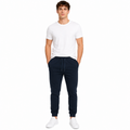 Men's Navy Core Fleece Sweatpants(INSIDE)