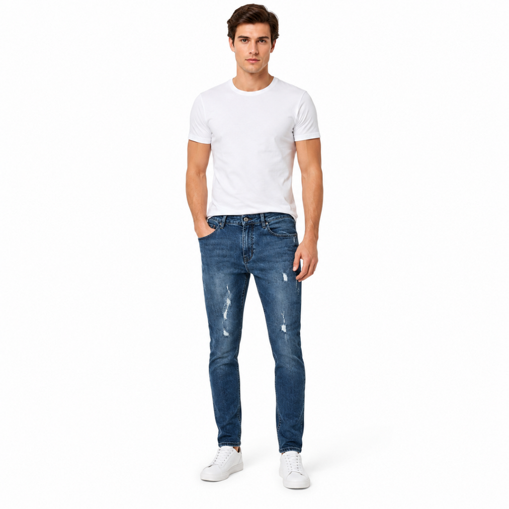 Men's Urban Distressed Jeans(INSIDE)
