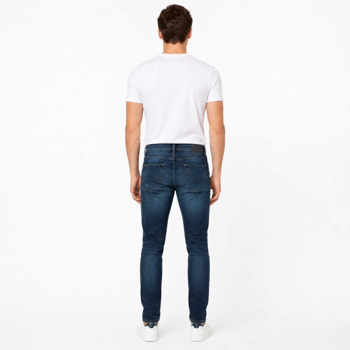 Men's Deep Blue Jeans(INSIDE)