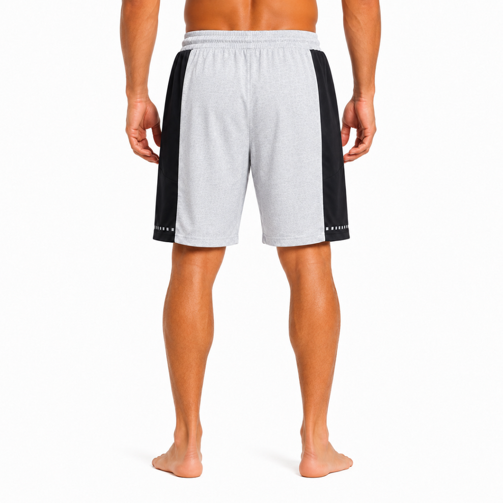 Men's Grey Cotton Shorts (INSIDE)