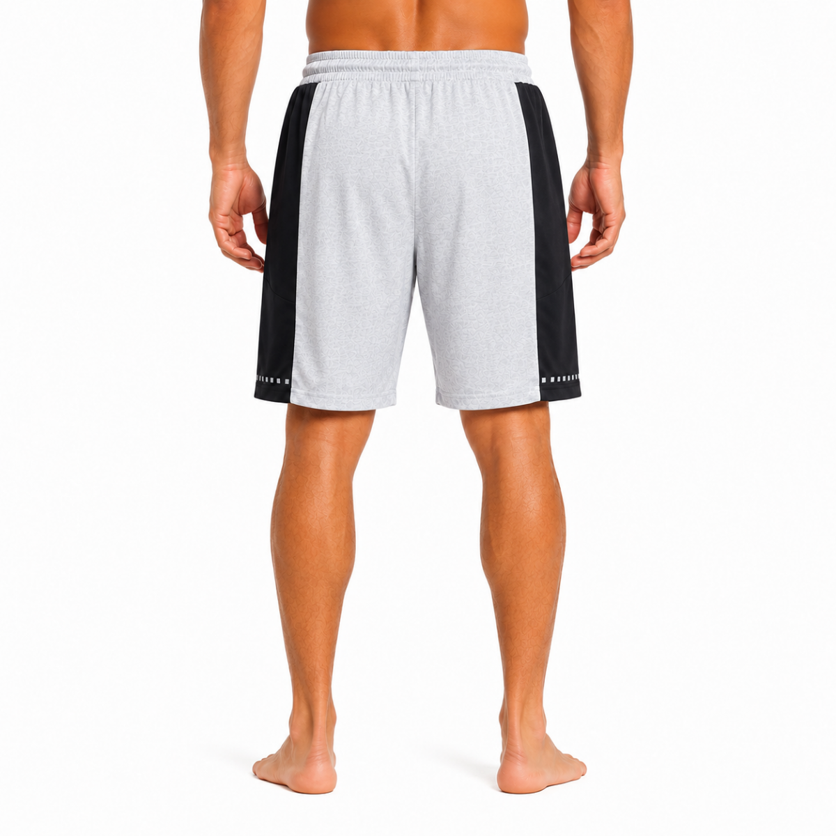 Men's Grey Cotton Shorts (INSIDE)