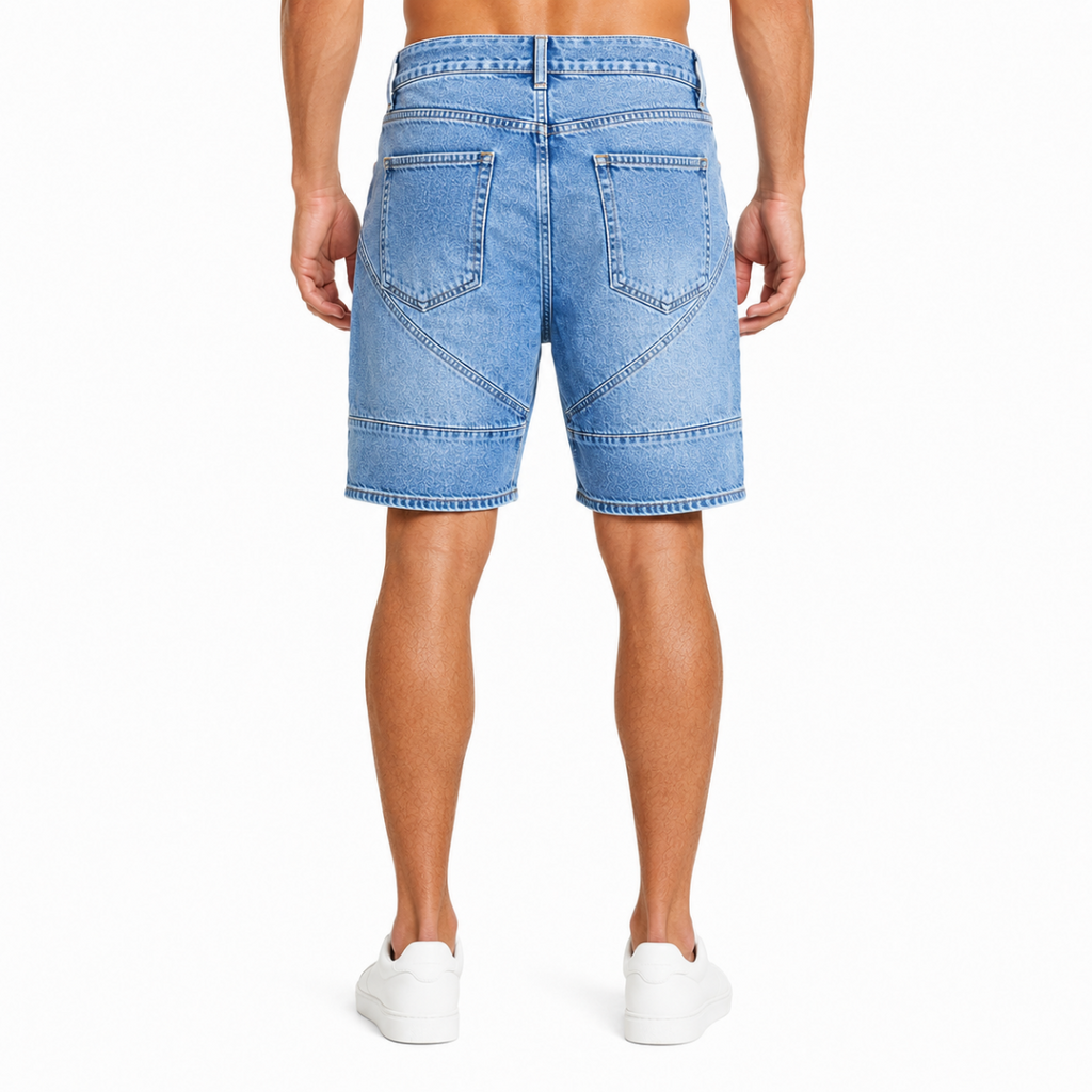 Men's Blue Jeans Shorts (INSIDE)