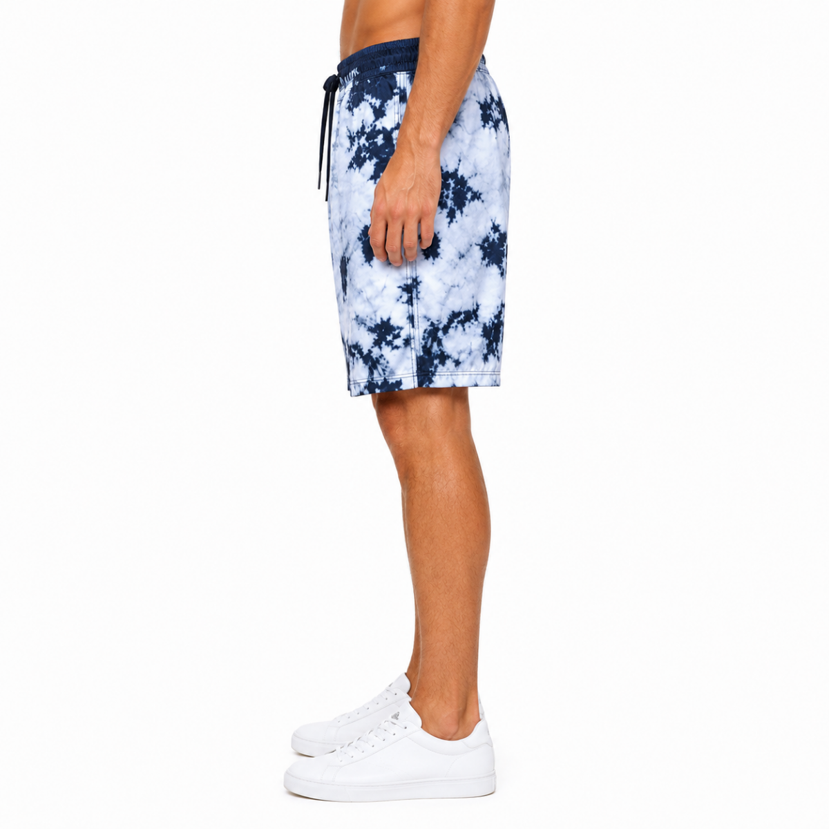 Men's White Cotton Shorts (INSIDE)