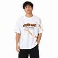 Men's White Graphic T-Shirt(INSIDE)