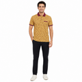 Men's Patterned Polo Shirt(INSIDE)