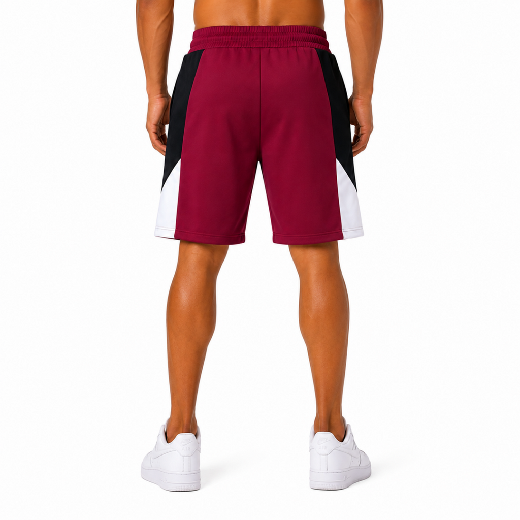 Men's Red Cotton Shorts (INSIDE)