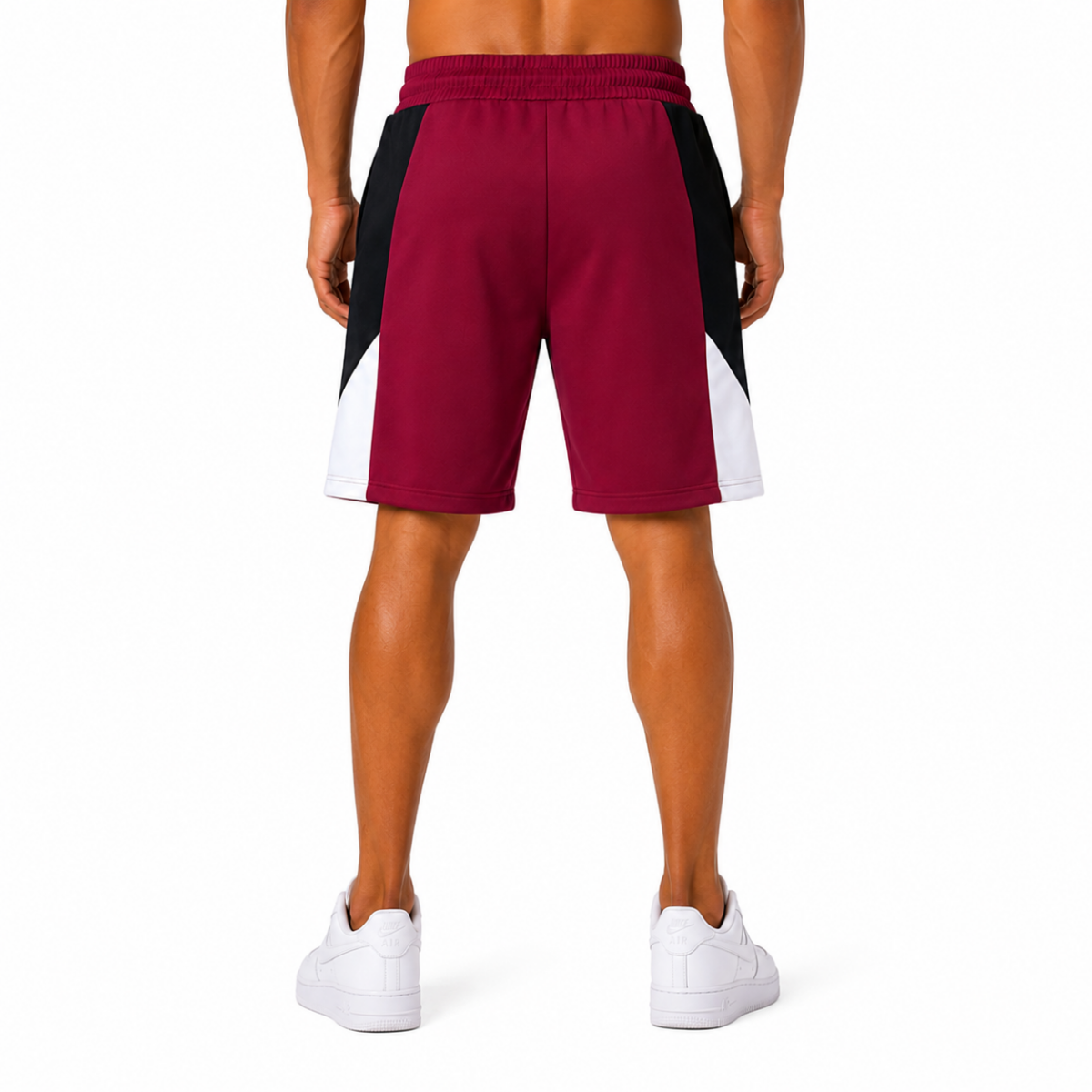Men's Red Cotton Shorts (INSIDE)