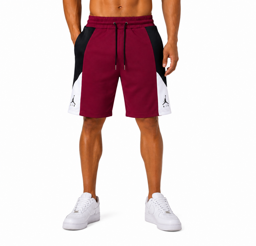 Men's Red Cotton Shorts (INSIDE)
