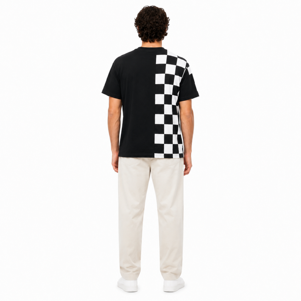 Men's Black Graphic T-Shirt