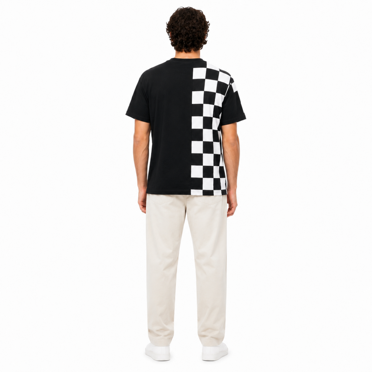 Men's Black Graphic T-Shirt