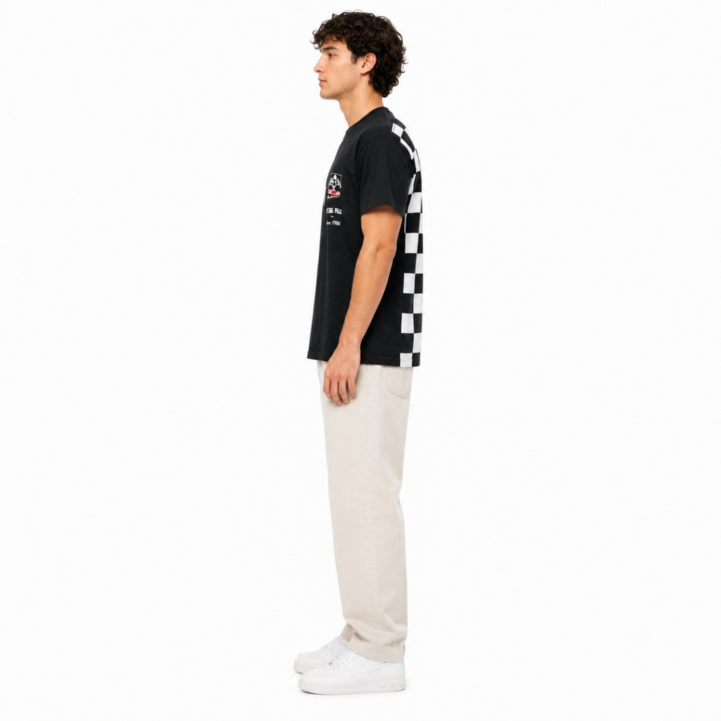 Men's Black Graphic T-Shirt