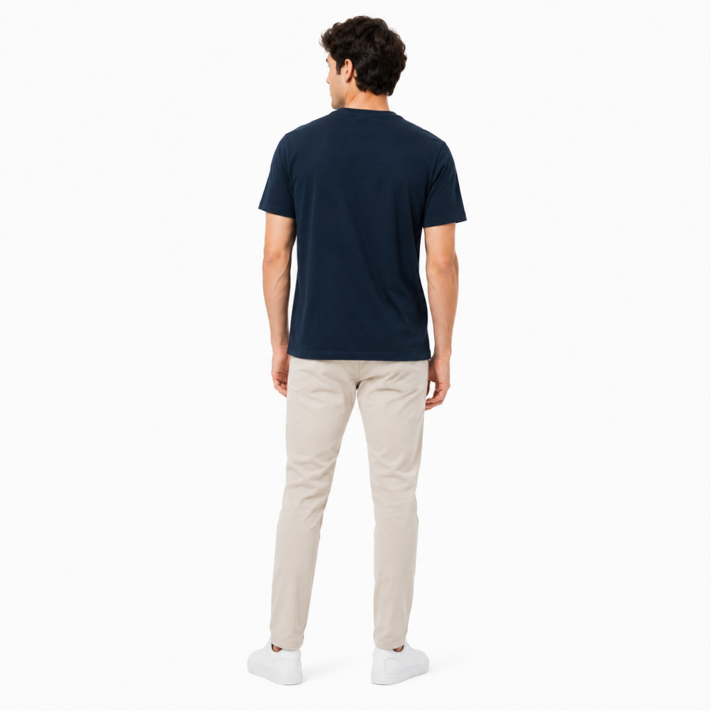 Men's Navy Graphic T-Shirt