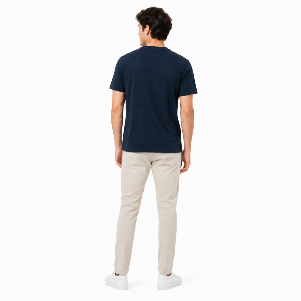 Men's Navy Graphic T-Shirt