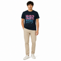 Men's Navy Graphic T-Shirt