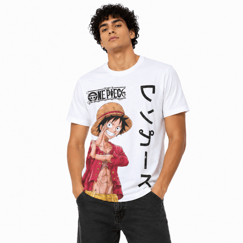 Men's Anime Printed T-Shirt