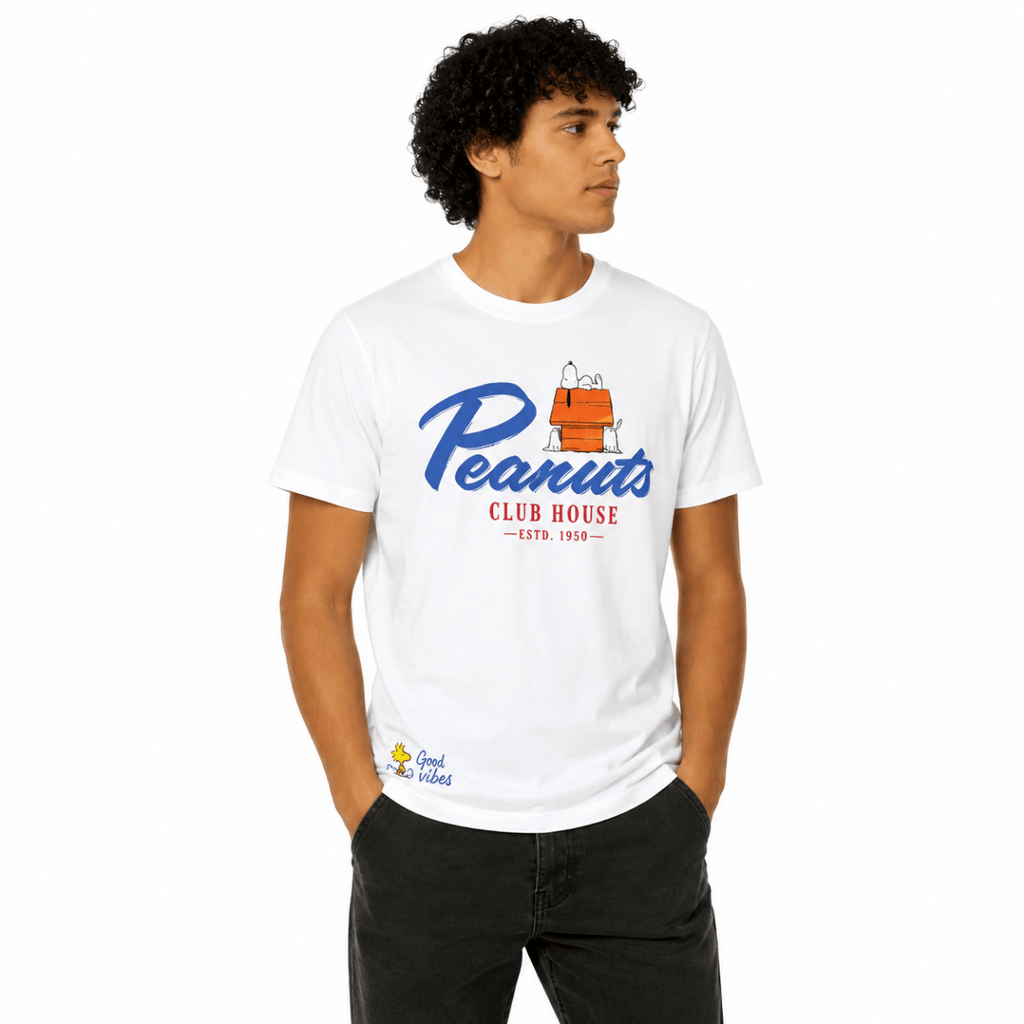 Men's Snoopy Peanuts Printed T-Shirt