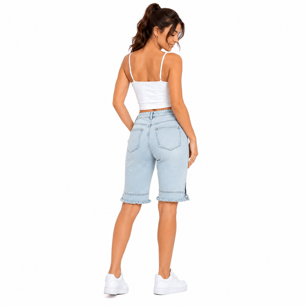 Ruffled Bermuda Shorts (INSIDE)