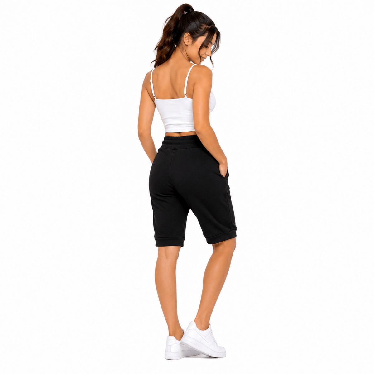Lace-Up Bermuda Shorts (INSIDE)