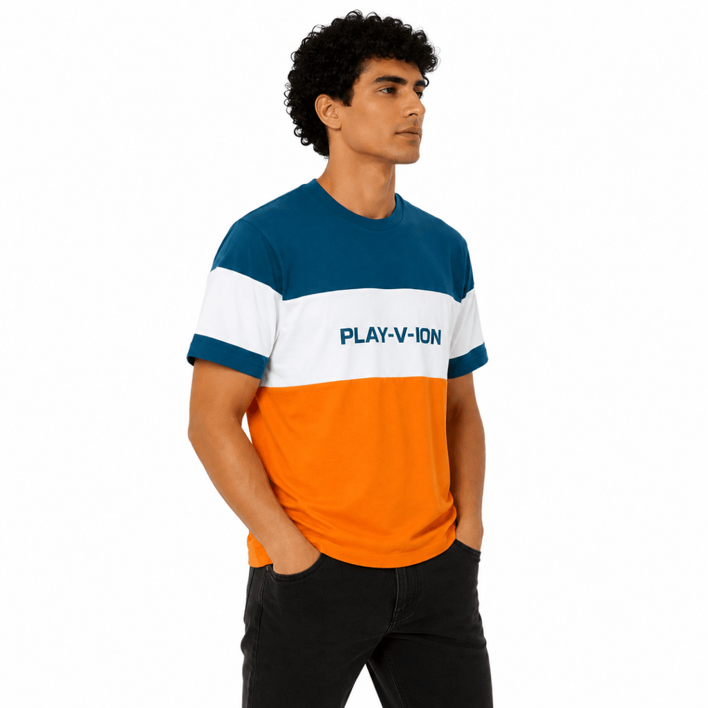 Men's Color Block T-Shirt