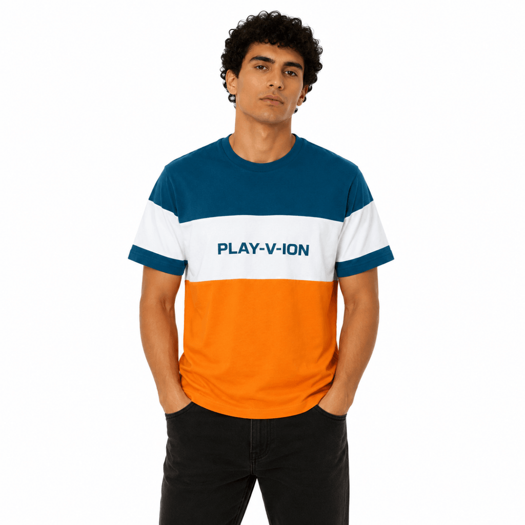 Men's Color Block T-Shirt