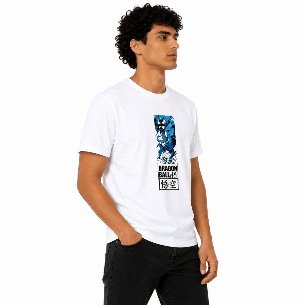 Men's Anime Graphic Printed T-Shirt
