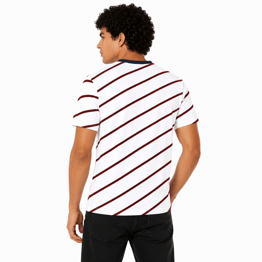 Men's Diagonal Striped T-Shirt