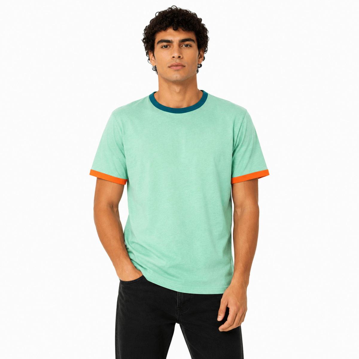 Men's Colorblock Ringer T-Shirt