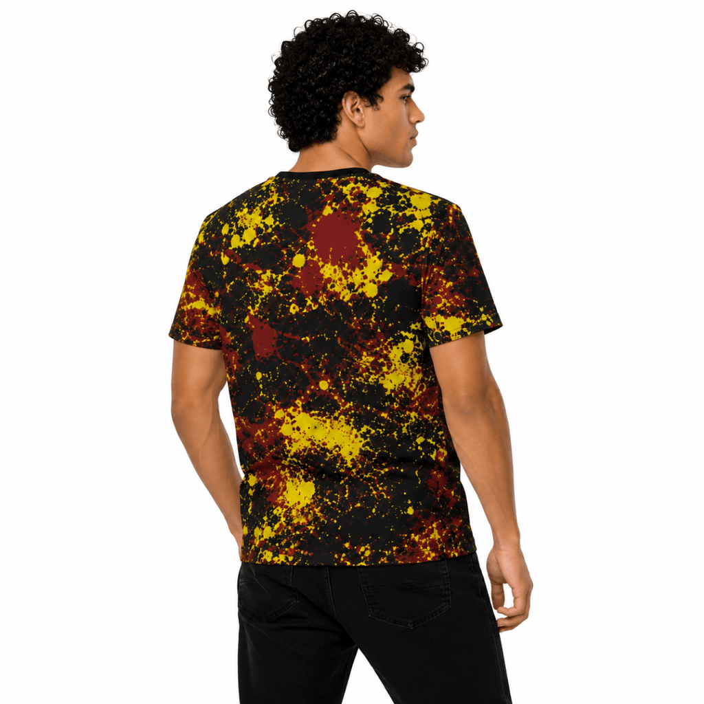 Men's Graffiti Paint Splatter T-Shirt