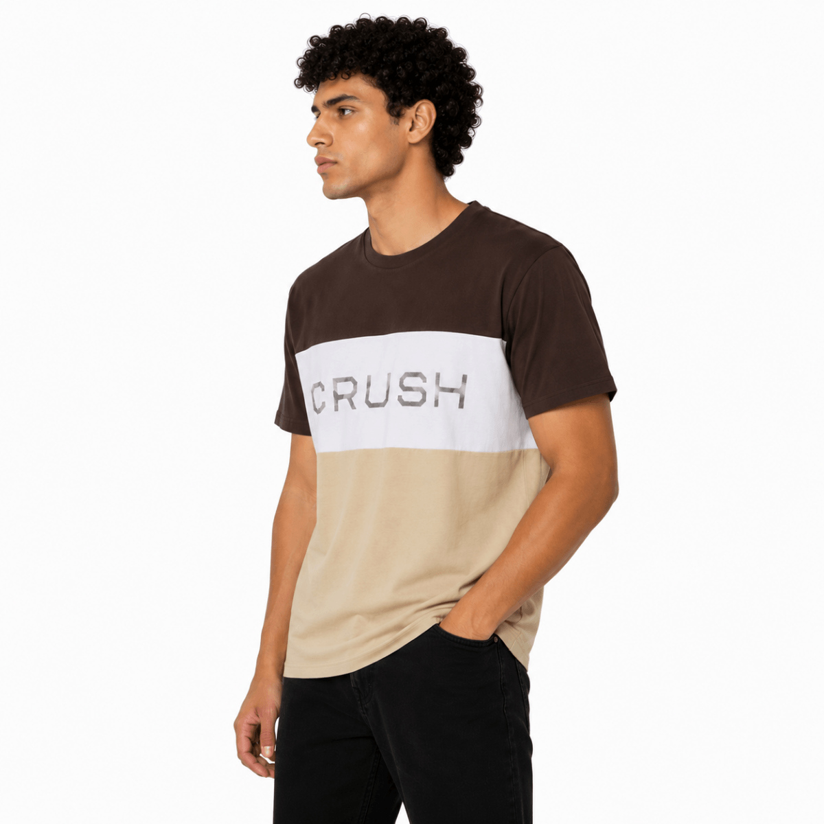 Men's Colorblock Crush Graphic T-Shirt
