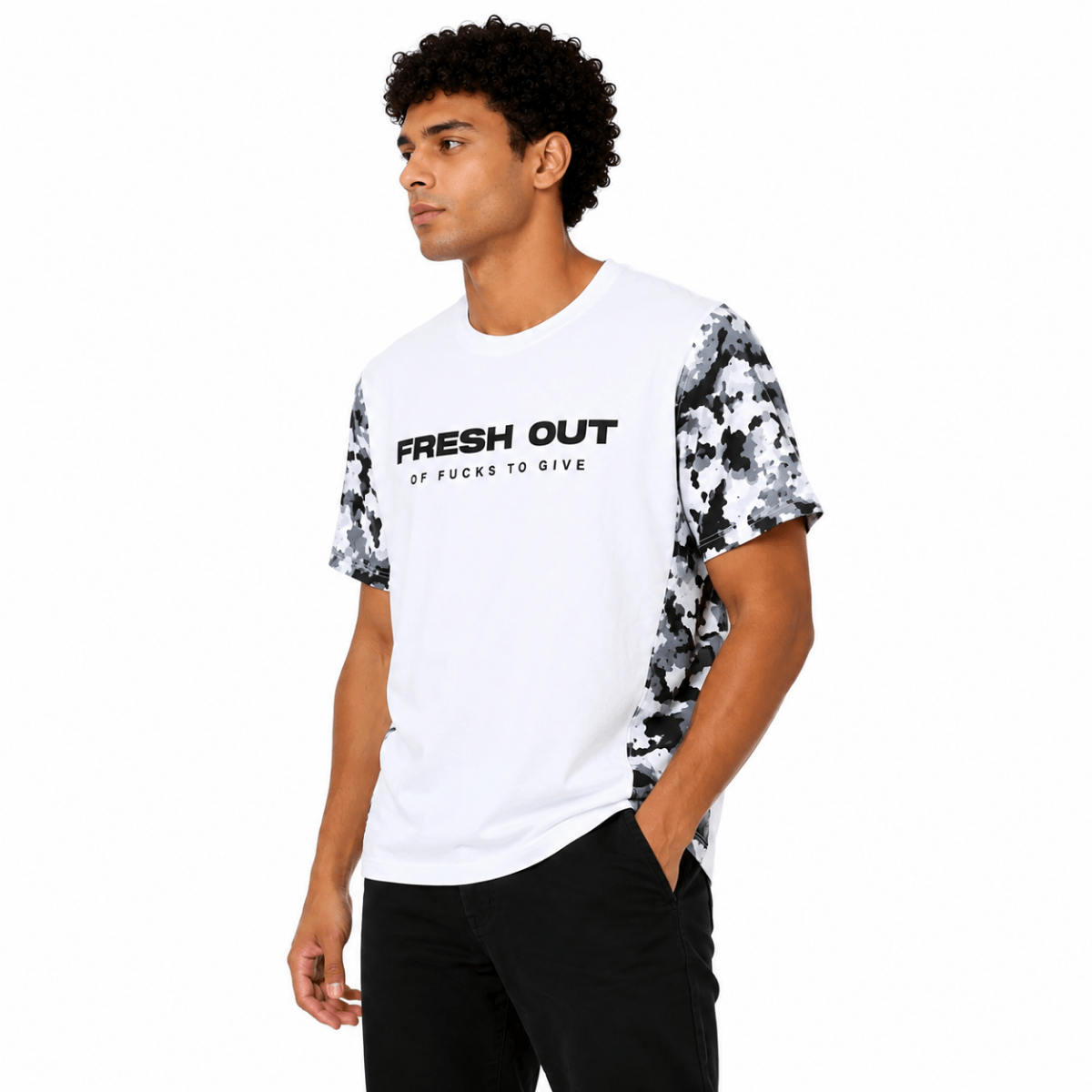 Men's Casual Camouflage T-Shirt