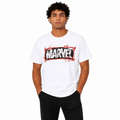 Men's White Marvel Graphic T-Shirt