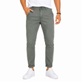 Men's Olive Chino Gabardine Pants