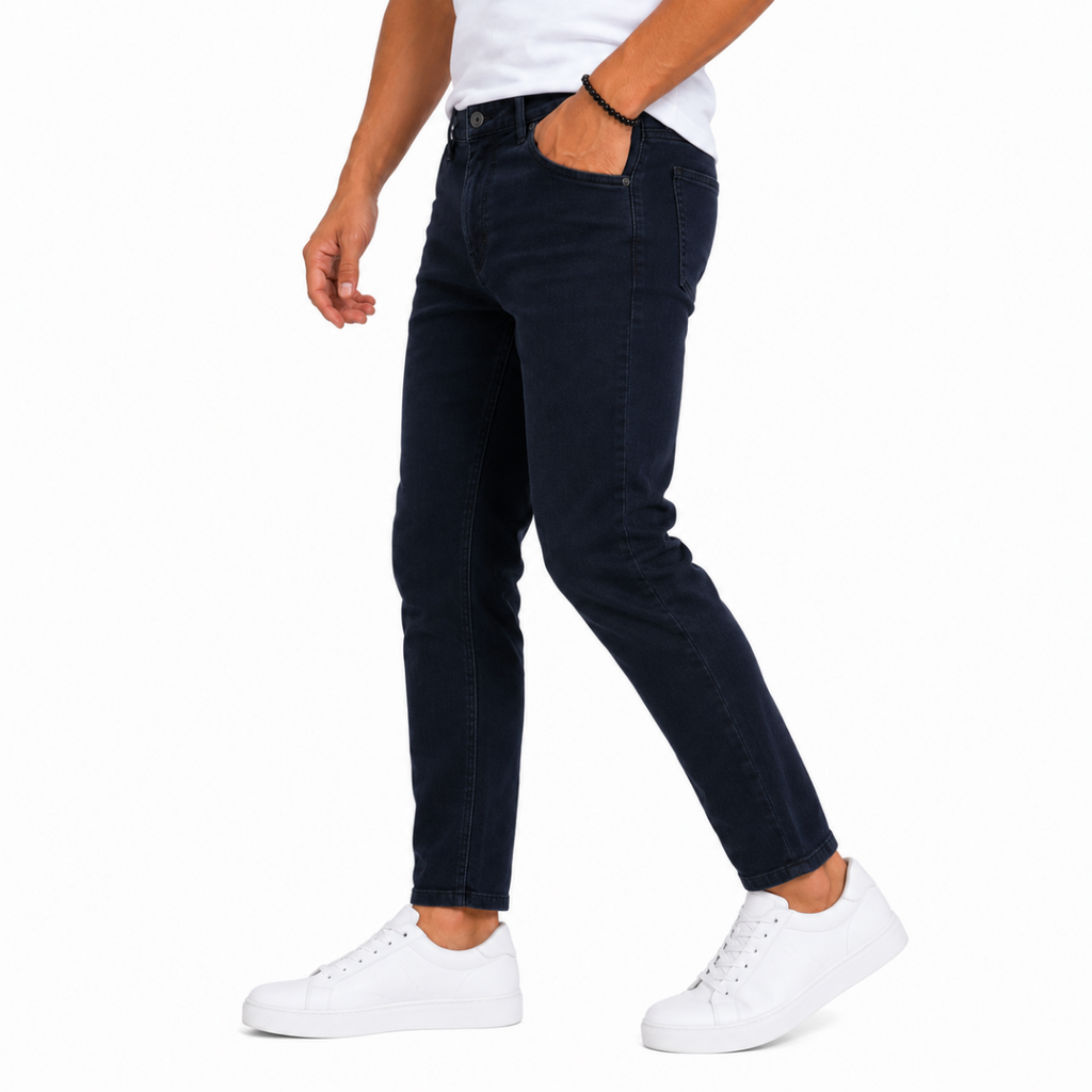 Men's Dark Navy Denim Jeans