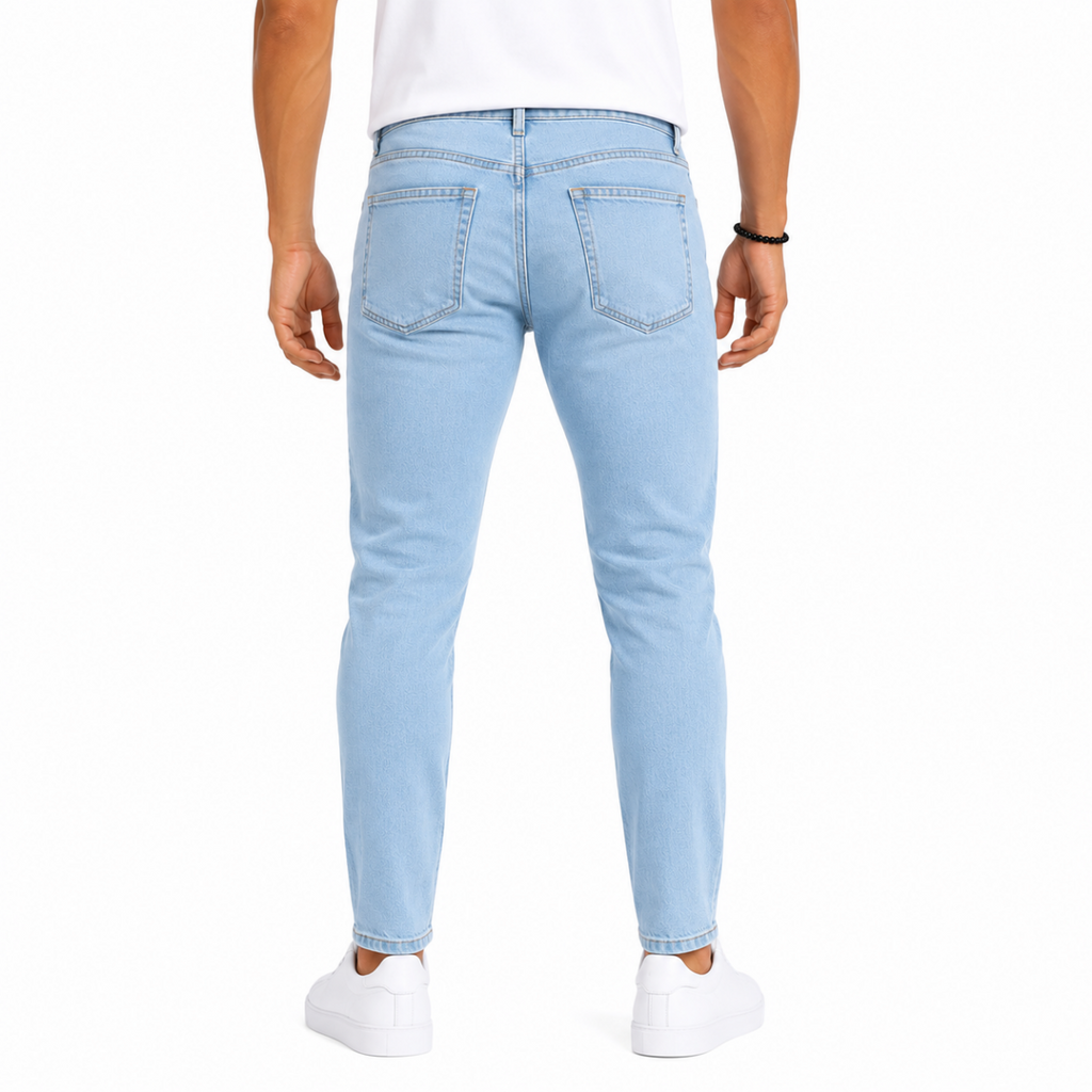 Men's Ice Blue Denim Jeans
