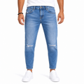 Men's Blue Denim Jeans Pants