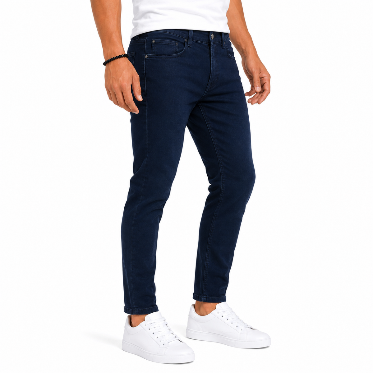 Men's Dark Navy Denim Jeans