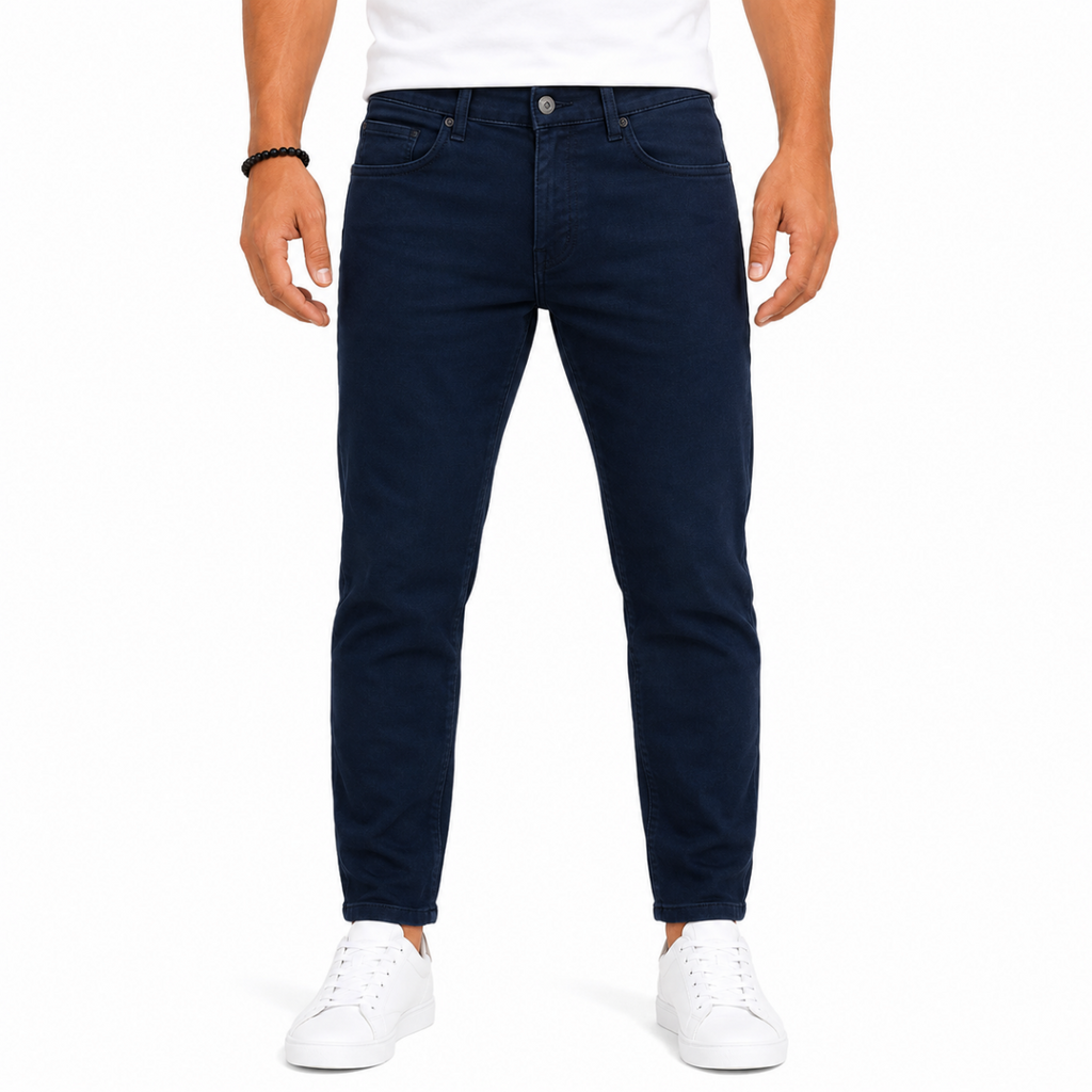 Men's Dark Navy Denim Jeans