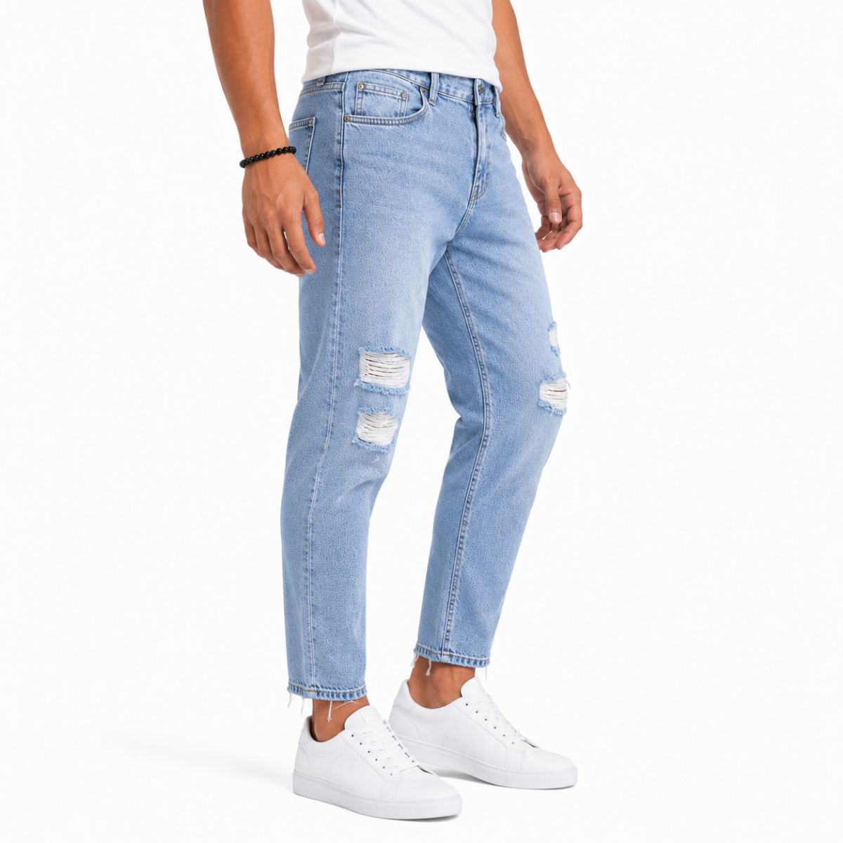 Men's Light Blue Denim Jeans