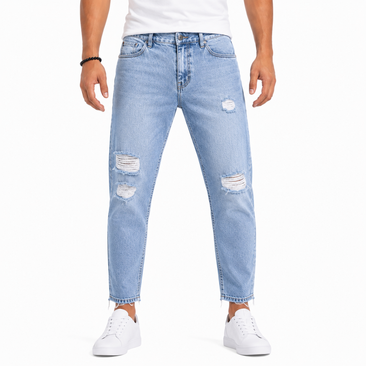 Men's Light Blue Denim Jeans