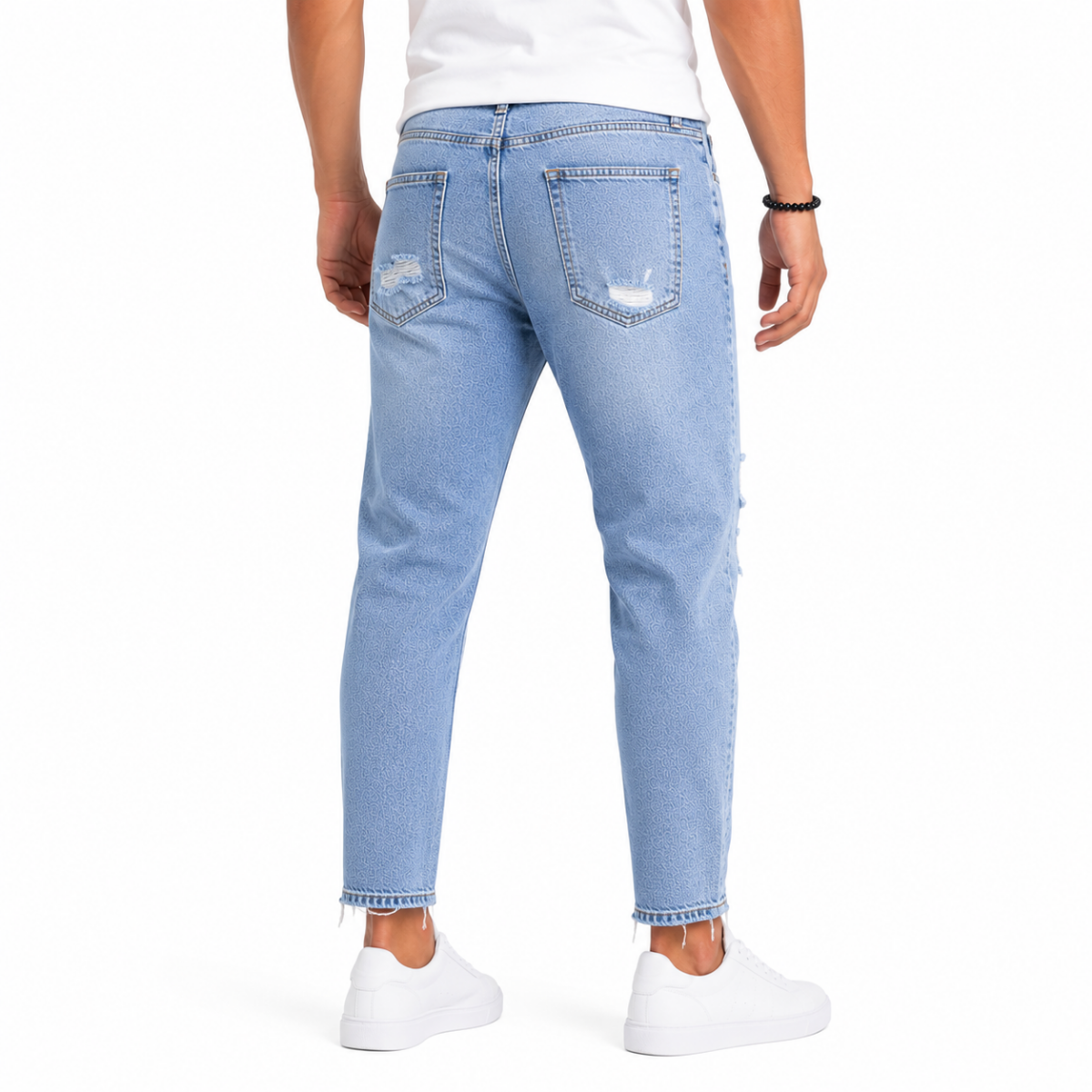 Men's Light Blue Denim Jeans