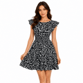 Women's Patterned Summer Mini Dress