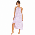 Women's Lavender Halter Summer Dress