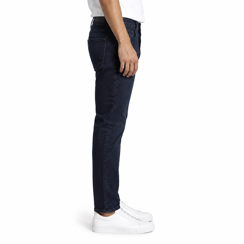 Deep Black Skinny Jeans