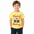 Kids' yellow summer t-shirt