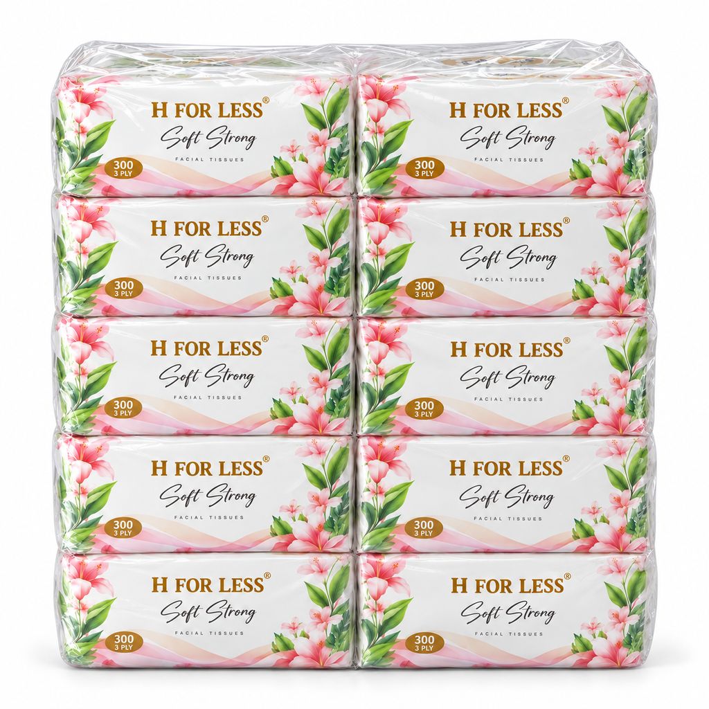 H For Less Tissue Bale